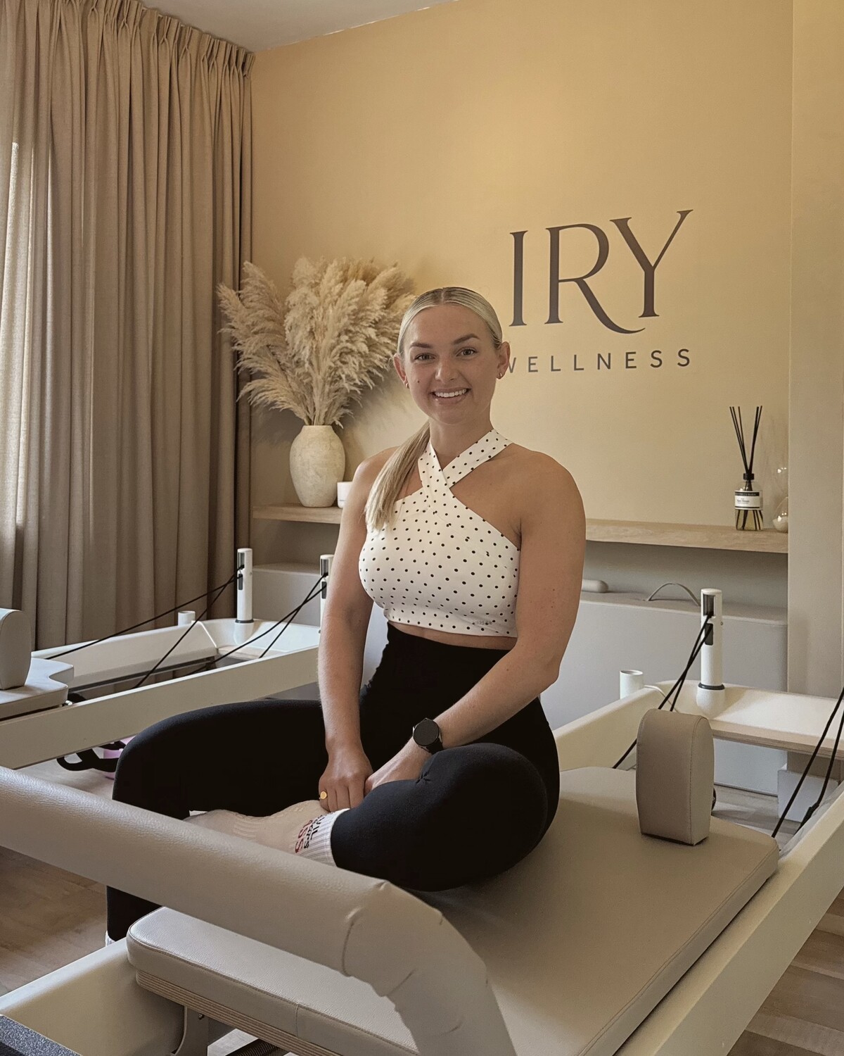 IRY Wellness client at the studio